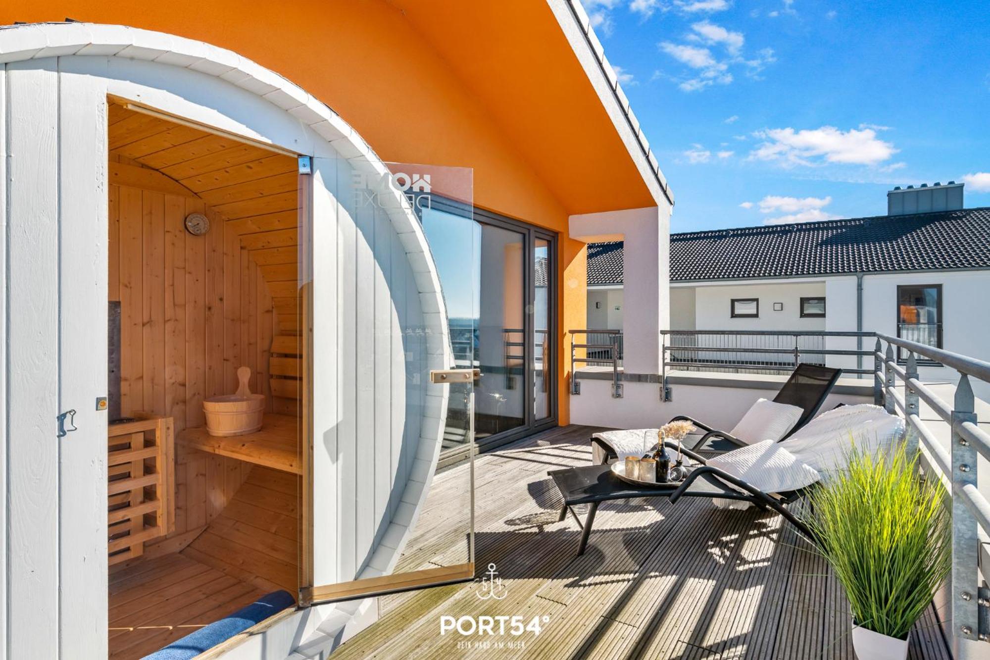 Апартаменты Penthouse Sonnendeck 22 Ольпениц Экстерьер фото